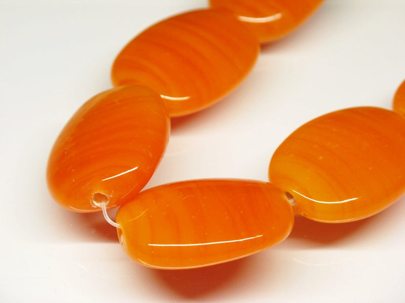 TOKO-BEADS AG040-29N Glass bead (strand) 21~22mm AG040-29N オーバルビーズ（連） 21~22mm Asian bead & African bead  Handmade,Lampeork,bead,asia,india,ethnic,parts,accessory,beads とんぼ玉,ビーズ,トンボ玉,アジア,インド,エスニック,手作り,パーツ,アクセサリー