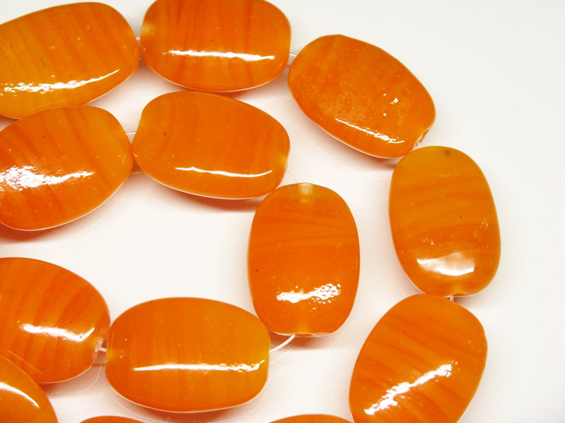 TOKO-BEADS AG040-29N Glass bead (strand) 21~22mm AG040-29N オーバルビーズ（連） 21~22mm Asian bead & African bead  Handmade,Lampeork,bead,asia,india,ethnic,parts,accessory,beads とんぼ玉,ビーズ,トンボ玉,アジア,インド,エスニック,手作り,パーツ,アクセサリー