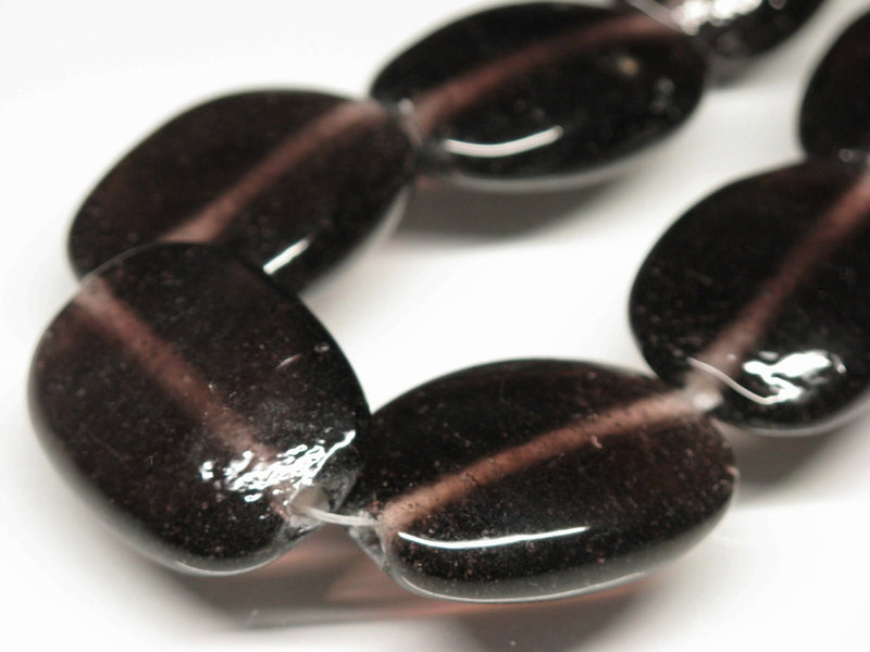 TOKO-BEADS AG040-37N Glass bead (strand) 23~24mm AG040-37N オーバルビーズ（連） 23~24mm Asian bead & African bead  Handmade,Lampeork,bead,asia,india,ethnic,parts,accessory,beads とんぼ玉,ビーズ,トンボ玉,アジア,インド,エスニック,手作り,パーツ,アクセサリー