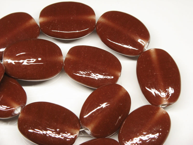 TOKO-BEADS AG040-46N Glass bead (strand) 22~23mm AG040-46N オーバルビーズ（連） 22~23mm Asian bead & African bead  Handmade,Lampeork,bead,asia,india,ethnic,parts,accessory,beads とんぼ玉,ビーズ,トンボ玉,アジア,インド,エスニック,手作り,パーツ,アクセサリー