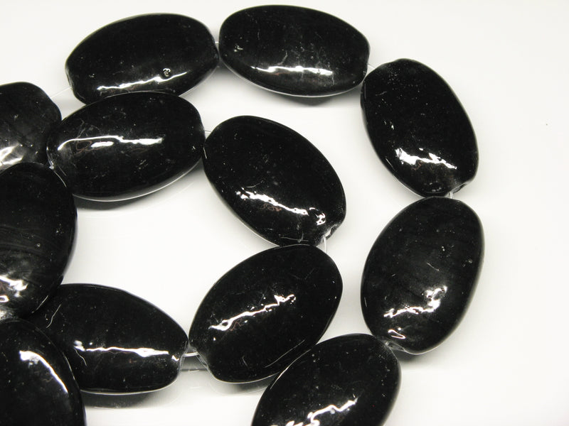TOKO-BEADS AG040-50N Glass bead (strand) 22~24mm AG040-50N オーバルビーズ（連） 22~24mm Asian bead & African bead  Handmade,Lampeork,bead,asia,india,ethnic,parts,accessory,beads とんぼ玉,ビーズ,トンボ玉,アジア,インド,エスニック,手作り,パーツ,アクセサリー