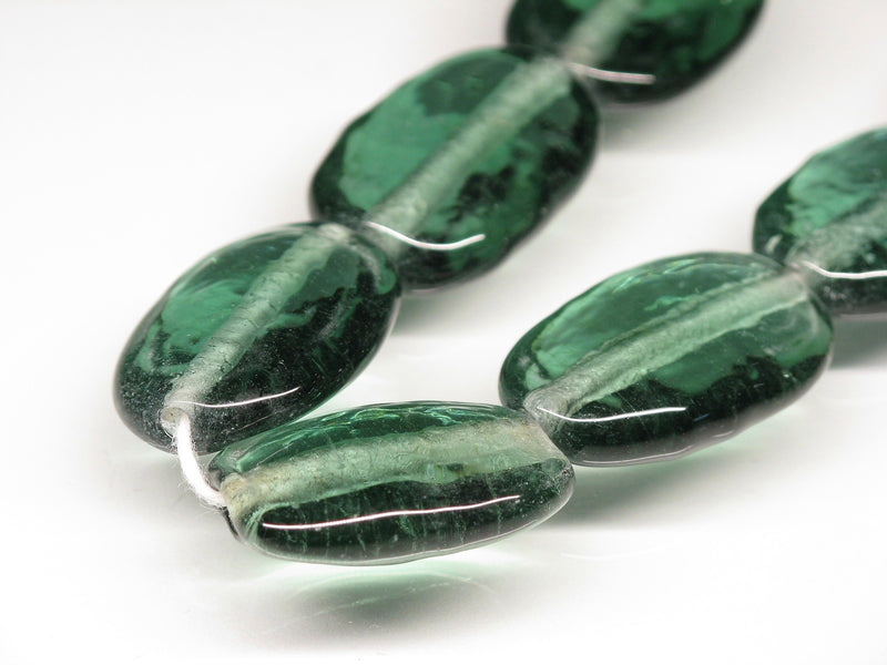 TOKO-BEADS AG041-13N Glass bead (strand) 17mm AG041-13N オーバルビーズ（連） 17mm Asian bead & African bead  Handmade,Lampeork,bead,asia,india,ethnic,parts,accessory,beads とんぼ玉,ビーズ,トンボ玉,アジア,インド,エスニック,手作り,パーツ,アクセサリー