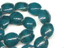 TOKO-BEADS AG041-17N Glass bead (strand) 20~22mm AG041-17N オーバルビーズ（連） 20~22mm Asian bead & African bead  Handmade,Lampeork,bead,asia,india,ethnic,parts,accessory,beads とんぼ玉,ビーズ,トンボ玉,アジア,インド,エスニック,手作り,パーツ,アクセサリー