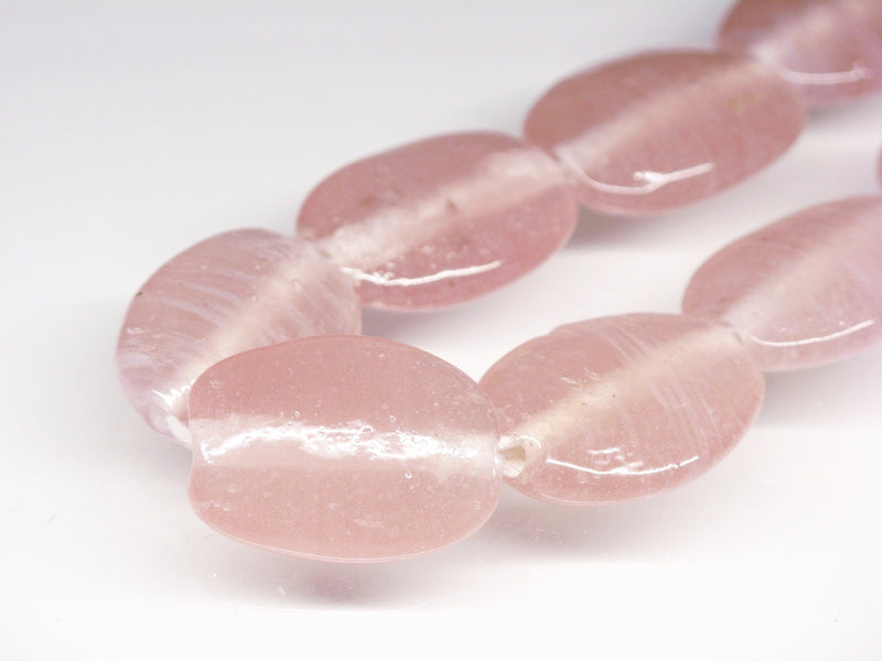 TOKO-BEADS AG041-23N Glass bead (strand) 15~17mm AG041-23N オーバルビーズ（連） 15~17mm Asian bead & African bead  Handmade,Lampeork,bead,asia,india,ethnic,parts,accessory,beads とんぼ玉,ビーズ,トンボ玉,アジア,インド,エスニック,手作り,パーツ,アクセサリー