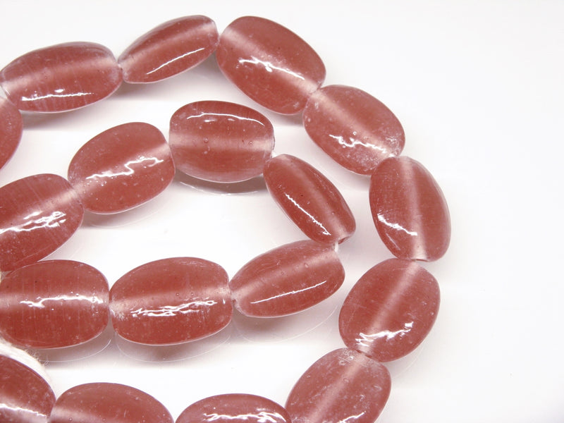TOKO-BEADS AG041-26N Glass bead (strand) 14~16mm AG041-26N オーバルビーズ（連） 14~16mm Asian bead & African bead  Handmade,Lampeork,bead,asia,india,ethnic,parts,accessory,beads とんぼ玉,ビーズ,トンボ玉,アジア,インド,エスニック,手作り,パーツ,アクセサリー