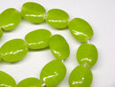 TOKO-BEADS AG041-53N Glass bead (strand) 18mm AG041-53N オーバルビーズ（連） 18mm Asian bead & African bead  Handmade,Lampeork,bead,asia,india,ethnic,parts,accessory,beads とんぼ玉,ビーズ,トンボ玉,アジア,インド,エスニック,手作り,パーツ,アクセサリー