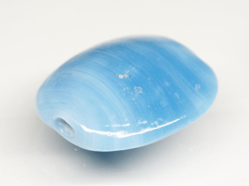 TOKO-BEADS AG041-39S Glass bead 18mm AG041-39S オーバルビーズ 18mm Asian bead & African bead  Handmade,Lampeork,bead,asia,india,ethnic,parts,accessory,beads とんぼ玉,ビーズ,トンボ玉,アジア,インド,エスニック,手作り,パーツ,アクセサリー