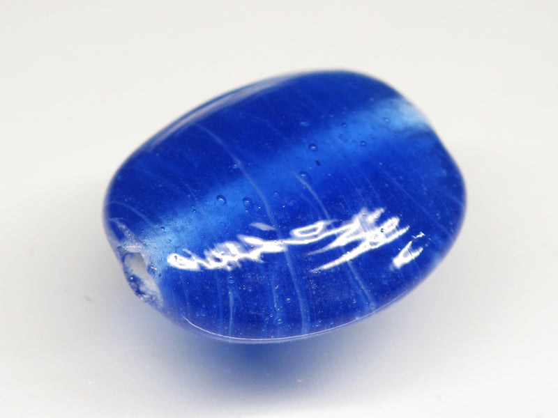 TOKO-BEADS AG041-40S Glass bead 16mm AG041-40S オーバルビーズ 16mm Asian bead & African bead  Handmade,Lampeork,bead,asia,india,ethnic,parts,accessory,beads とんぼ玉,ビーズ,トンボ玉,アジア,インド,エスニック,手作り,パーツ,アクセサリー