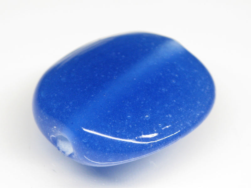TOKO-BEADS AG041-41S Glass bead 19mm AG041-41S オーバルビーズ 19mm Asian bead & African bead  Handmade,Lampeork,bead,asia,india,ethnic,parts,accessory,beads とんぼ玉,ビーズ,トンボ玉,アジア,インド,エスニック,手作り,パーツ,アクセサリー