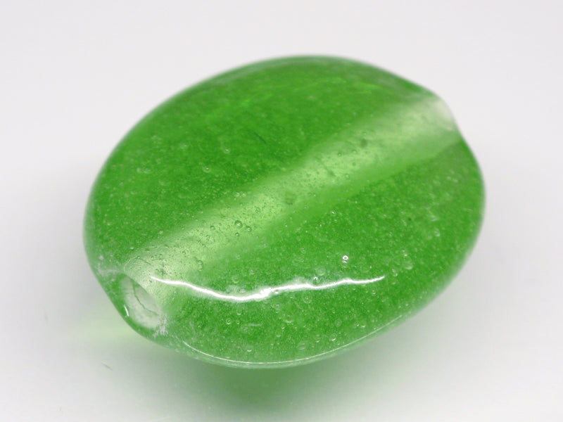 TOKO-BEADS AG041-51S Glass bead 18mm AG041-51S オーバルビーズ 18mm Asian bead & African bead  Handmade,Lampeork,bead,asia,india,ethnic,parts,accessory,beads とんぼ玉,ビーズ,トンボ玉,アジア,インド,エスニック,手作り,パーツ,アクセサリー