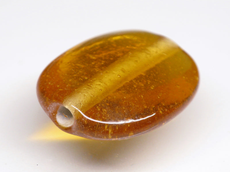 TOKO-BEADS AG041-76S Glass bead 18mm AG041-76S オーバルビーズ 18mm Asian bead & African bead  Handmade,Lampeork,bead,asia,india,ethnic,parts,accessory,beads とんぼ玉,ビーズ,トンボ玉,アジア,インド,エスニック,手作り,パーツ,アクセサリー