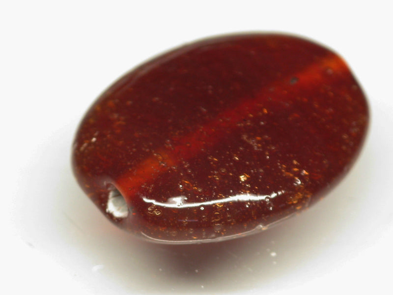 TOKO-BEADS AG041-86S Glass bead 18mm AG041-86S オーバルビーズ 18mm Asian bead & African bead  Handmade,Lampeork,bead,asia,india,ethnic,parts,accessory,beads とんぼ玉,ビーズ,トンボ玉,アジア,インド,エスニック,手作り,パーツ,アクセサリー