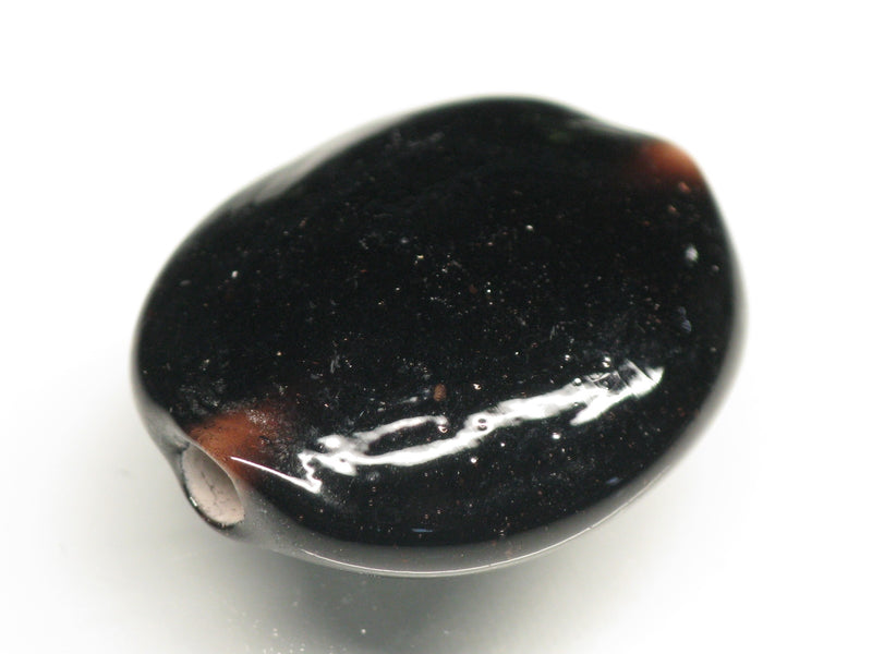 TOKO-BEADS AG041-87S Glass bead 18mm AG041-87S オーバルビーズ 18mm Asian bead & African bead  Handmade,Lampeork,bead,asia,india,ethnic,parts,accessory,beads とんぼ玉,ビーズ,トンボ玉,アジア,インド,エスニック,手作り,パーツ,アクセサリー