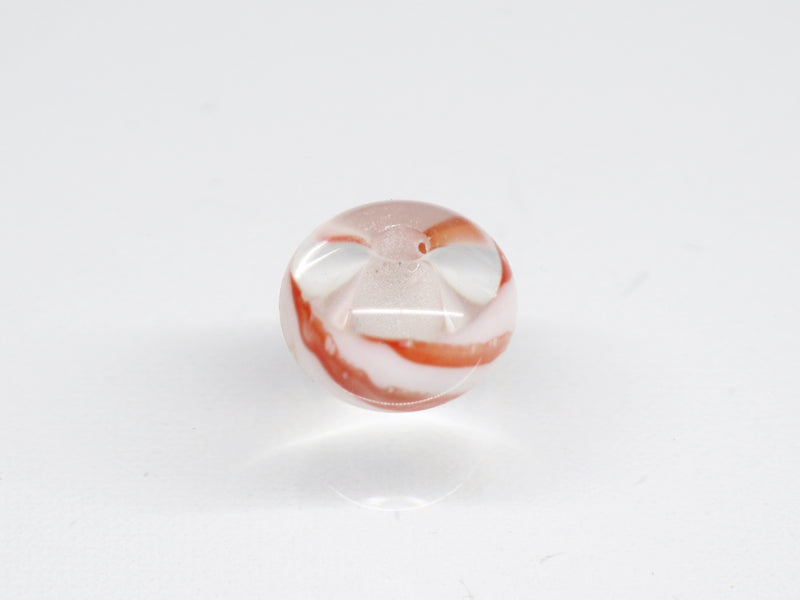 TOKO-BEADS AG044S-05 Glass bead 7~9mm AG044S-05 リング型とんぼ玉 7~9mm Asian bead & African bead  Handmade,Lampeork,bead,asia,india,ethnic,parts,accessory,beads とんぼ玉,ビーズ,トンボ玉,アジア,インド,エスニック,手作り,パーツ,アクセサリー