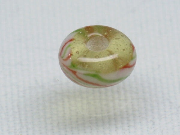 TOKO-BEADS AG044-13S Glass bead 8~9mm AG044-13S リング型とんぼ玉 8~9mm Asian bead & African bead  Handmade,Lampeork,bead,asia,india,ethnic,parts,accessory,beads とんぼ玉,ビーズ,トンボ玉,アジア,インド,エスニック,手作り,パーツ,アクセサリー