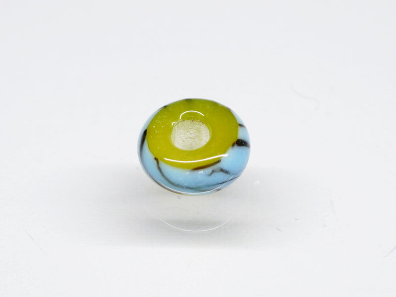 TOKO-BEADS AG044-16S Glass bead 8~9mm AG044-16S リング型とんぼ玉 8~9mm Asian bead & African bead  Handmade,Lampeork,bead,asia,india,ethnic,parts,accessory,beads とんぼ玉,ビーズ,トンボ玉,アジア,インド,エスニック,手作り,パーツ,アクセサリー