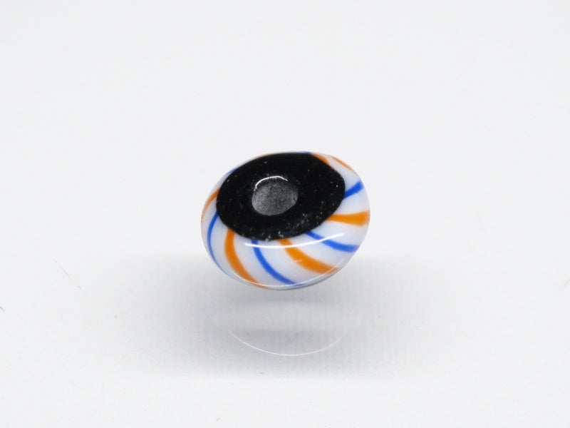 TOKO-BEADS AG044-18S Glass bead 8.5mm AG044-18S リング型とんぼ玉 8.5mm Asian bead & African bead  Handmade,Lampeork,bead,asia,india,ethnic,parts,accessory,beads とんぼ玉,ビーズ,トンボ玉,アジア,インド,エスニック,手作り,パーツ,アクセサリー