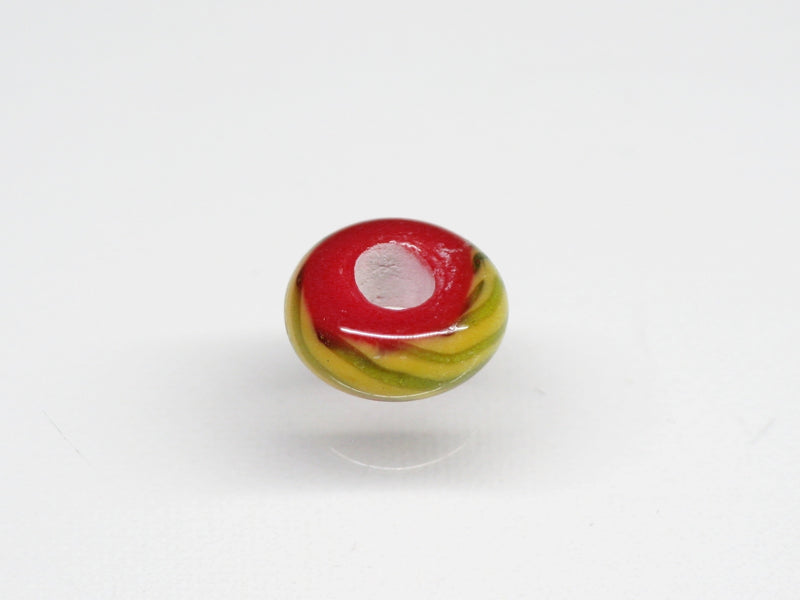 TOKO-BEADS AG044-24S Glass bead 8~9mm AG044-24S リング型とんぼ玉 8~9mm Asian bead & African bead  Handmade,Lampeork,bead,asia,india,ethnic,parts,accessory,beads とんぼ玉,ビーズ,トンボ玉,アジア,インド,エスニック,手作り,パーツ,アクセサリー