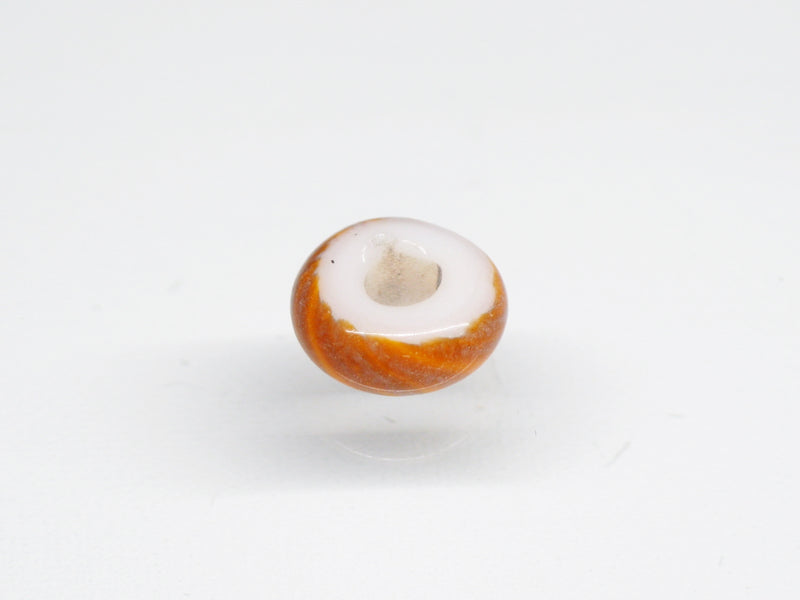 TOKO-BEADS AG044-27S Glass bead 8~9mm AG044-27S リング型とんぼ玉 8~9mm Asian bead & African bead  Handmade,Lampeork,bead,asia,india,ethnic,parts,accessory,beads とんぼ玉,ビーズ,トンボ玉,アジア,インド,エスニック,手作り,パーツ,アクセサリー