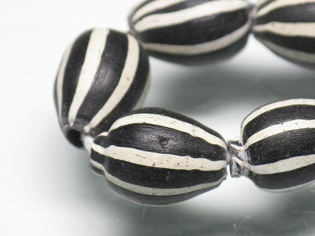 TOKO-BEADS AG047-12N Old Candy Glass bead (strand) 7.5~9.5mm AG047-12N オールドキャンディビーズ（連） 7.5~9.5mm Asian bead & African bead  Handmade,Lampeork,bead,asia,india,ethnic,parts,accessory,beads とんぼ玉,ビーズ,トンボ玉,アジア,インド,エスニック,手作り,パーツ,アクセサリー