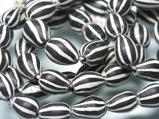 TOKO-BEADS AG047-12N Old Candy Glass bead (strand) 7.5~9.5mm AG047-12N オールドキャンディビーズ（連） 7.5~9.5mm Asian bead & African bead  Handmade,Lampeork,bead,asia,india,ethnic,parts,accessory,beads とんぼ玉,ビーズ,トンボ玉,アジア,インド,エスニック,手作り,パーツ,アクセサリー