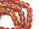 TOKO-BEADS AG047-23N Old Candy Glass bead (strand) 10~11mm AG047-23N オールドキャンディビーズ（連） 10~11mm Asian bead & African bead  Handmade,Lampeork,bead,asia,india,ethnic,parts,accessory,beads とんぼ玉,ビーズ,トンボ玉,アジア,インド,エスニック,手作り,パーツ,アクセサリー