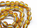 TOKO-BEADS AG047-29N Old Candy Glass bead (strand) 10~11mm AG047-29N オールドキャンディビーズ（連） 10~11mm Asian bead & African bead  Handmade,Lampeork,bead,asia,india,ethnic,parts,accessory,beads とんぼ玉,ビーズ,トンボ玉,アジア,インド,エスニック,手作り,パーツ,アクセサリー