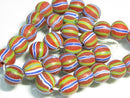 TOKO-BEADS AG047-41N Old Candy Glass bead (strand) 15mm AG047-41N オールドキャンディビーズ（連） 15mm Asian bead & African bead  Handmade,Lampeork,bead,asia,india,ethnic,parts,accessory,beads とんぼ玉,ビーズ,トンボ玉,アジア,インド,エスニック,手作り,パーツ,アクセサリー