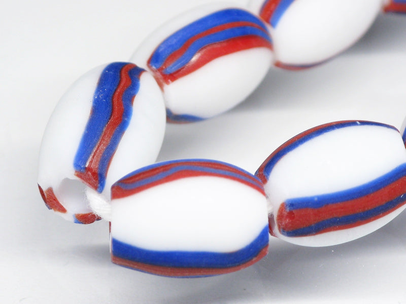 TOKO-BEADS AG047-52N Old Candy Glass bead (strand) 8~9mm AG047-52N オールドキャンディビーズ（連） 8~9mm Asian bead & African bead  Handmade,Lampeork,bead,asia,india,ethnic,parts,accessory,beads とんぼ玉,ビーズ,トンボ玉,アジア,インド,エスニック,手作り,パーツ,アクセサリー