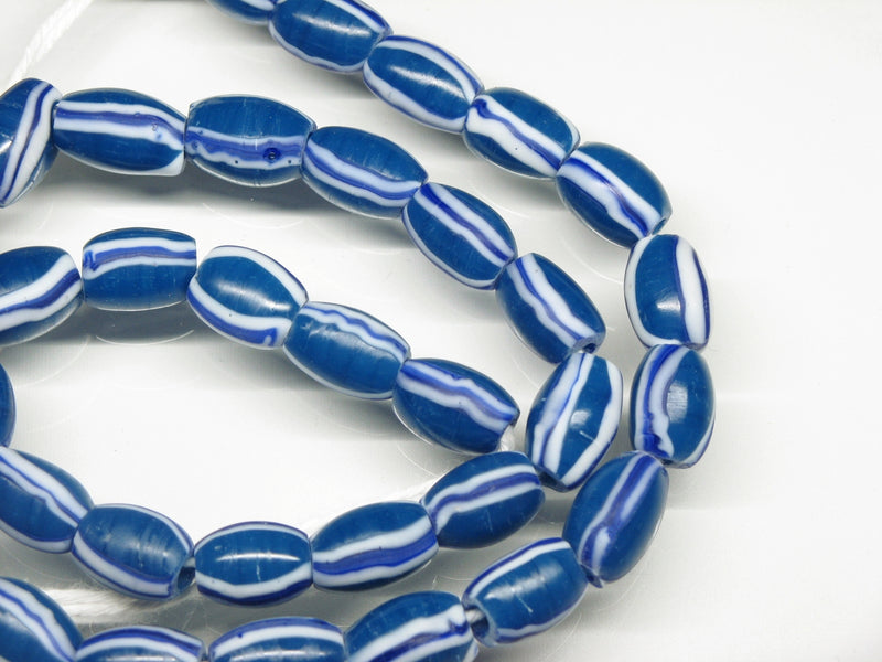 TOKO-BEADS AG047-54N Old Candy Glass bead (strand) 8~9mm AG047-54N オールドキャンディビーズ（連） 8~9mm Asian bead & African bead  Handmade,Lampeork,bead,asia,india,ethnic,parts,accessory,beads とんぼ玉,ビーズ,トンボ玉,アジア,インド,エスニック,手作り,パーツ,アクセサリー