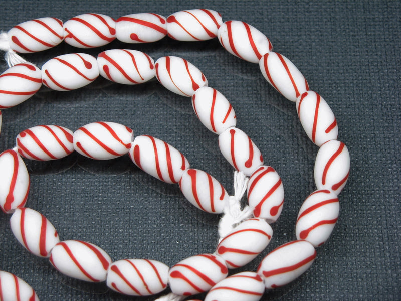 TOKO-BEADS AG047-55N Old Candy Glass bead (strand) 7~7.5mm AG047-55N オールドキャンディビーズ（連） 7~7.5mm Asian bead & African bead  Handmade,Lampeork,bead,asia,india,ethnic,parts,accessory,beads とんぼ玉,ビーズ,トンボ玉,アジア,インド,エスニック,手作り,パーツ,アクセサリー