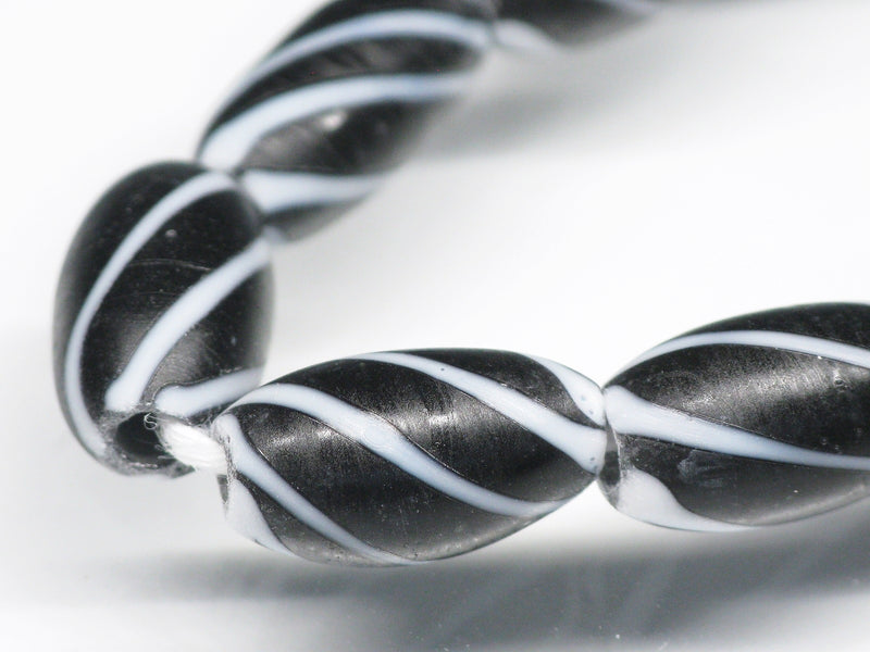 TOKO-BEADS AG047-56N Old Candy Glass bead (strand) 7mm AG047-56N オールドキャンディビーズ（連） 7mm Asian bead & African bead  Handmade,Lampeork,bead,asia,india,ethnic,parts,accessory,beads とんぼ玉,ビーズ,トンボ玉,アジア,インド,エスニック,手作り,パーツ,アクセサリー
