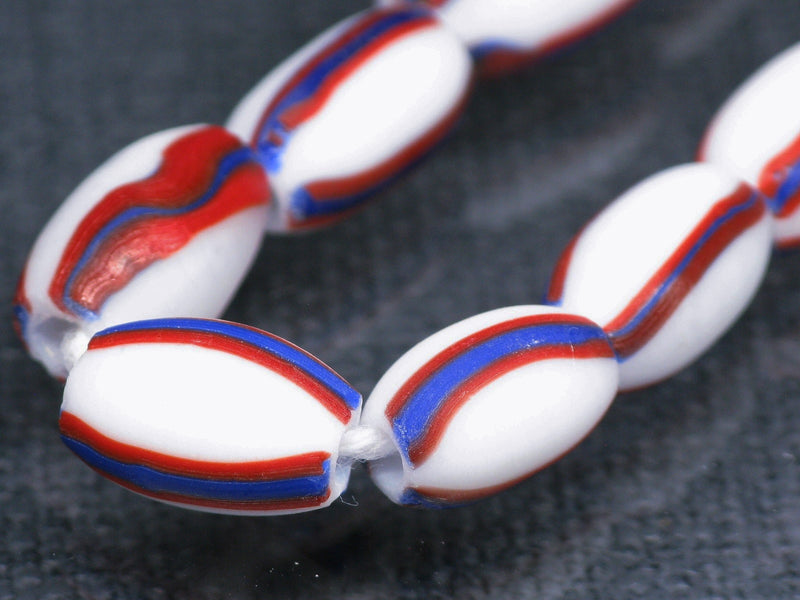 TOKO-BEADS AG047-57N Old Candy Glass bead (strand) 6~6.5mm AG047-57N オールドキャンディビーズ（連） 6~6.5mm Asian bead & African bead  Handmade,Lampeork,bead,asia,india,ethnic,parts,accessory,beads とんぼ玉,ビーズ,トンボ玉,アジア,インド,エスニック,手作り,パーツ,アクセサリー