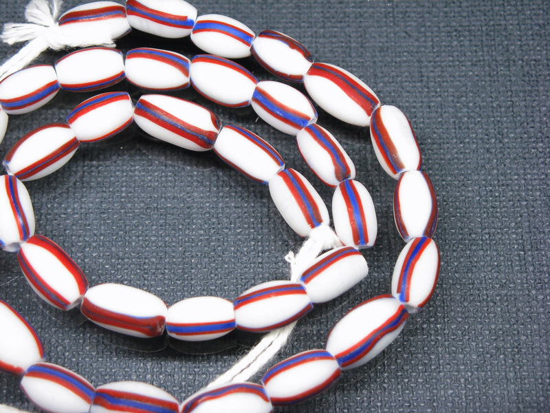 TOKO-BEADS AG047-57N Old Candy Glass bead (strand) 6~6.5mm AG047-57N オールドキャンディビーズ（連） 6~6.5mm Asian bead & African bead  Handmade,Lampeork,bead,asia,india,ethnic,parts,accessory,beads とんぼ玉,ビーズ,トンボ玉,アジア,インド,エスニック,手作り,パーツ,アクセサリー