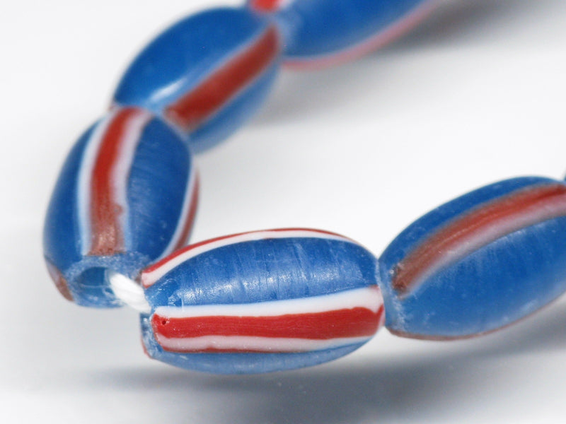 TOKO-BEADS AG047-58N Old Candy Glass bead (strand) 7~7.5mm AG047-58N オールドキャンディビーズ（連） 7~7.5mm Asian bead & African bead  Handmade,Lampeork,bead,asia,india,ethnic,parts,accessory,beads とんぼ玉,ビーズ,トンボ玉,アジア,インド,エスニック,手作り,パーツ,アクセサリー