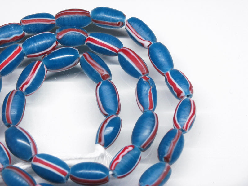 TOKO-BEADS AG047-58N Old Candy Glass bead (strand) 7~7.5mm AG047-58N オールドキャンディビーズ（連） 7~7.5mm Asian bead & African bead  Handmade,Lampeork,bead,asia,india,ethnic,parts,accessory,beads とんぼ玉,ビーズ,トンボ玉,アジア,インド,エスニック,手作り,パーツ,アクセサリー