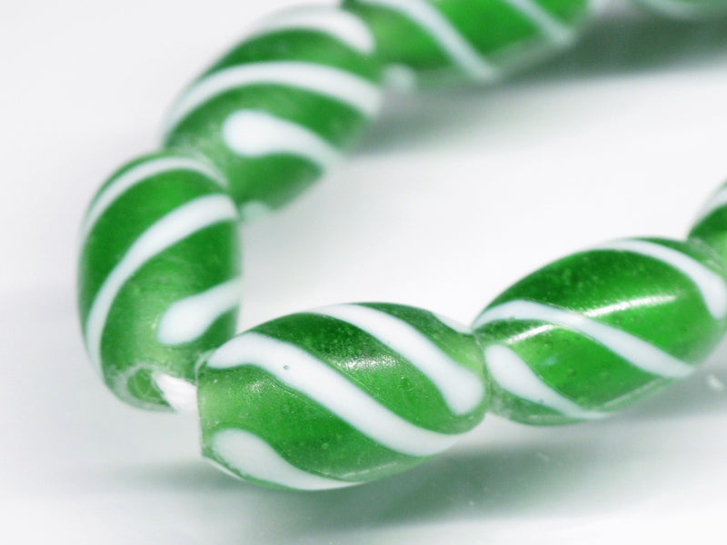TOKO-BEADS AG047-61N Old Candy Glass bead (strand) 7~7.5mm AG047-61N オールドキャンディビーズ（連） 7~7.5mm Asian bead & African bead  Handmade,Lampeork,bead,asia,india,ethnic,parts,accessory,beads とんぼ玉,ビーズ,トンボ玉,アジア,インド,エスニック,手作り,パーツ,アクセサリー