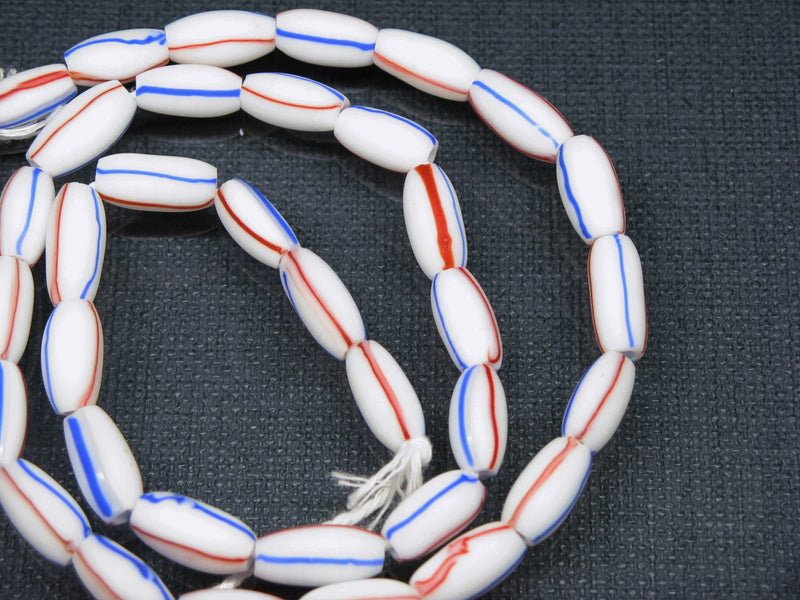 TOKO-BEADS AG047-66N Old Candy Glass bead (strand) 6mm AG047-66N オールドキャンディビーズ（連） 6mm Asian bead & African bead  Handmade,Lampeork,bead,asia,india,ethnic,parts,accessory,beads とんぼ玉,ビーズ,トンボ玉,アジア,インド,エスニック,手作り,パーツ,アクセサリー