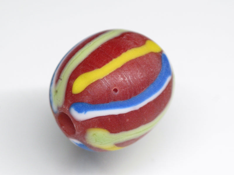 TOKO-BEADS AG047-37S Old Candy Glass bead 13mm AG047-37S オールドキャンディビーズ 13mm Asian bead & African bead  Handmade,Lampeork,bead,asia,india,ethnic,parts,accessory,beads とんぼ玉,ビーズ,トンボ玉,アジア,インド,エスニック,手作り,パーツ,アクセサリー