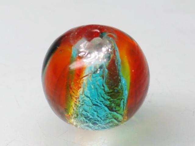 TOKO-BEADS AG048S-01 Silver Foil Glass bead 12mm AG048S-01 シルバーフォイルビーズ 12mm Asian bead & African bead  Handmade,Lampeork,bead,asia,india,ethnic,parts,accessory,beads とんぼ玉,ビーズ,トンボ玉,アジア,インド,エスニック,手作り,パーツ,アクセサリー