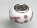 TOKO-BEADS AG049-24 Pandora bead 14mm AG049-24 ガラスビーズ（メタル付） 14mm Asian bead & African bead  Handmade,Lampeork,bead,asia,india,ethnic,parts,accessory,beads とんぼ玉,ビーズ,トンボ玉,アジア,インド,エスニック,手作り,パーツ,アクセサリー