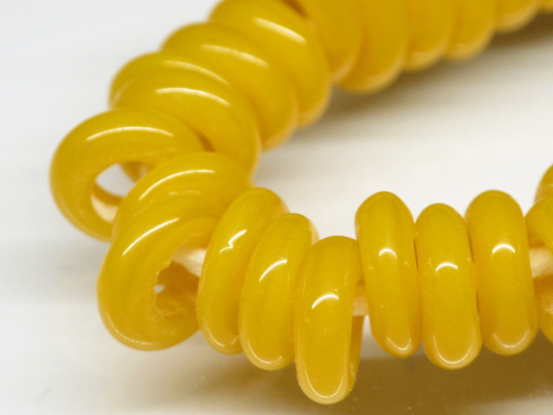 TOKO-BEADS AG051N-02 Glass bead (strand) 8~10mm AG051N-02 リング型ビーズ（連） 8~10mm Asian bead & African bead  Handmade,Lampeork,bead,asia,india,ethnic,parts,accessory,beads とんぼ玉,ビーズ,トンボ玉,アジア,インド,エスニック,手作り,パーツ,アクセサリー