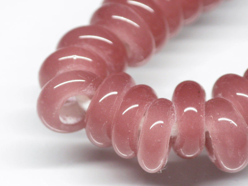 TOKO-BEADS AG051N-04 Glass bead (strand) 8~10mm AG051N-04 リング型ビーズ（連） 8~10mm Asian bead & African bead  Handmade,Lampeork,bead,asia,india,ethnic,parts,accessory,beads とんぼ玉,ビーズ,トンボ玉,アジア,インド,エスニック,手作り,パーツ,アクセサリー