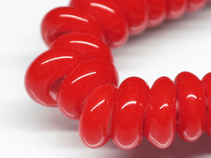 TOKO-BEADS AG051N-05 Glass bead (strand) 8~10mm AG051N-05 リング型ビーズ（連） 8~10mm Asian bead & African bead  Handmade,Lampeork,bead,asia,india,ethnic,parts,accessory,beads とんぼ玉,ビーズ,トンボ玉,アジア,インド,エスニック,手作り,パーツ,アクセサリー