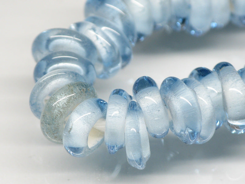TOKO-BEADS AG051N-08 Glass bead (strand) 8~9mm AG051N-08 リング型ビーズ（連） 8~9mm Asian bead & African bead  Handmade,Lampeork,bead,asia,india,ethnic,parts,accessory,beads とんぼ玉,ビーズ,トンボ玉,アジア,インド,エスニック,手作り,パーツ,アクセサリー