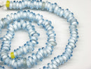 TOKO-BEADS AG051-08N Glass bead (strand) 8~9mm AG051-08N リング型ビーズ（連） 8~9mm Asian bead & African bead  Handmade,Lampeork,bead,asia,india,ethnic,parts,accessory,beads とんぼ玉,ビーズ,トンボ玉,アジア,インド,エスニック,手作り,パーツ,アクセサリー