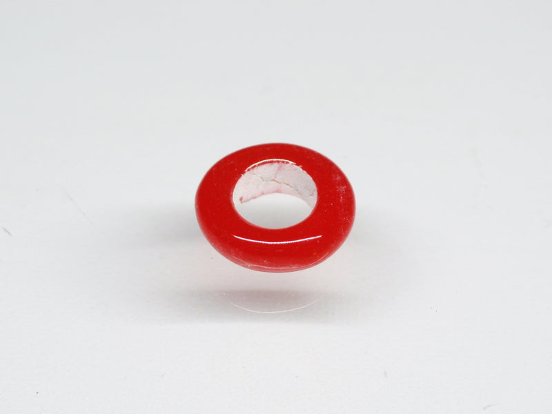 TOKO-BEADS AG051S-06 Glass bead 8~9mm AG051S-06 リング型ビーズ 8~9mm Asian bead & African bead  Handmade,Lampeork,bead,asia,india,ethnic,parts,accessory,beads とんぼ玉,ビーズ,トンボ玉,アジア,インド,エスニック,手作り,パーツ,アクセサリー