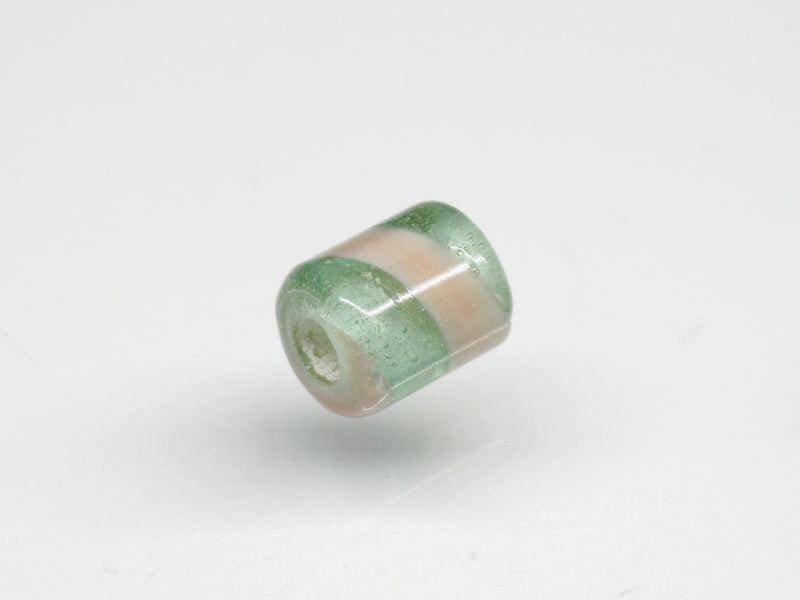 TOKO-BEADS AG055-05S Glass bead 6mm AG055-05S ストライプチューブ 6mm Asian bead & African bead  Handmade,Lampeork,bead,asia,india,ethnic,parts,accessory,beads とんぼ玉,ビーズ,トンボ玉,アジア,インド,エスニック,手作り,パーツ,アクセサリー