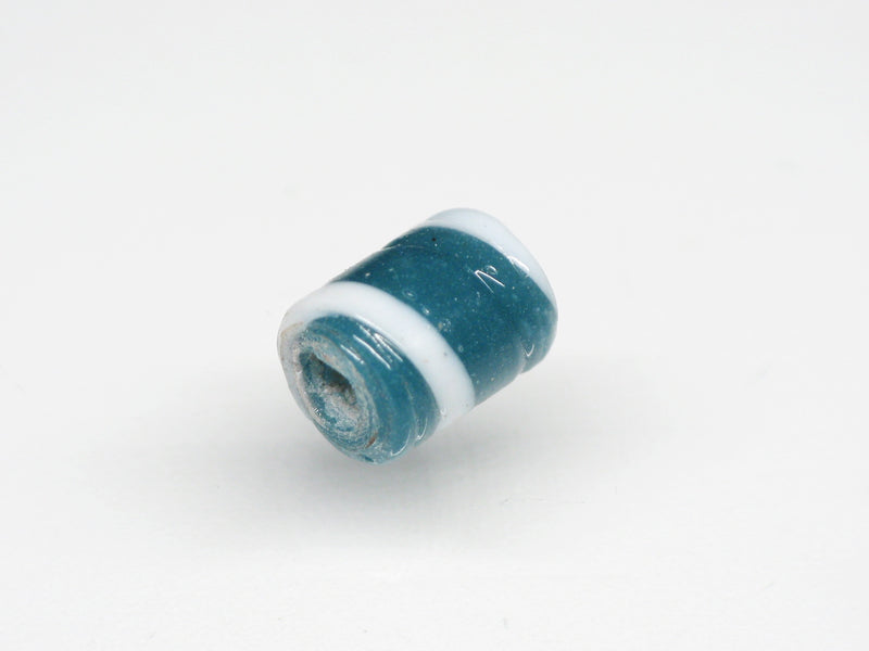 TOKO-BEADS AG055-07S Glass bead 6mm AG055-07S ストライプチューブ 6mm Asian bead & African bead  Handmade,Lampeork,bead,asia,india,ethnic,parts,accessory,beads とんぼ玉,ビーズ,トンボ玉,アジア,インド,エスニック,手作り,パーツ,アクセサリー