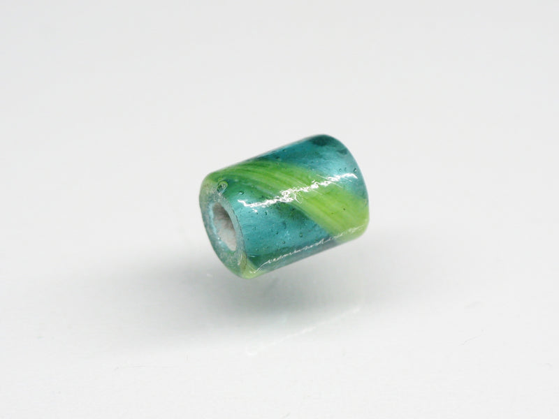 TOKO-BEADS AG055-14S Glass bead 6.5mm AG055-14S ストライプチューブ 6.5mm Asian bead & African bead  Handmade,Lampeork,bead,asia,india,ethnic,parts,accessory,beads とんぼ玉,ビーズ,トンボ玉,アジア,インド,エスニック,手作り,パーツ,アクセサリー